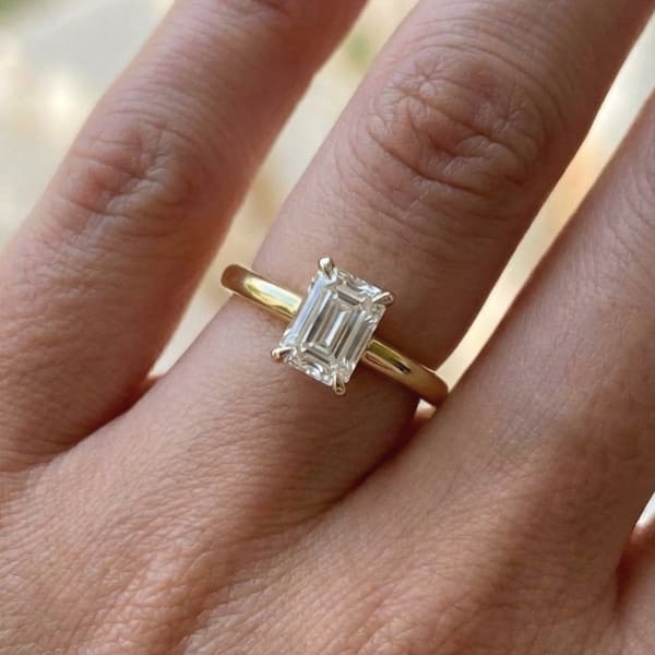 Emerald Cut Diamond Ring - Diamond Boulevard Burnside